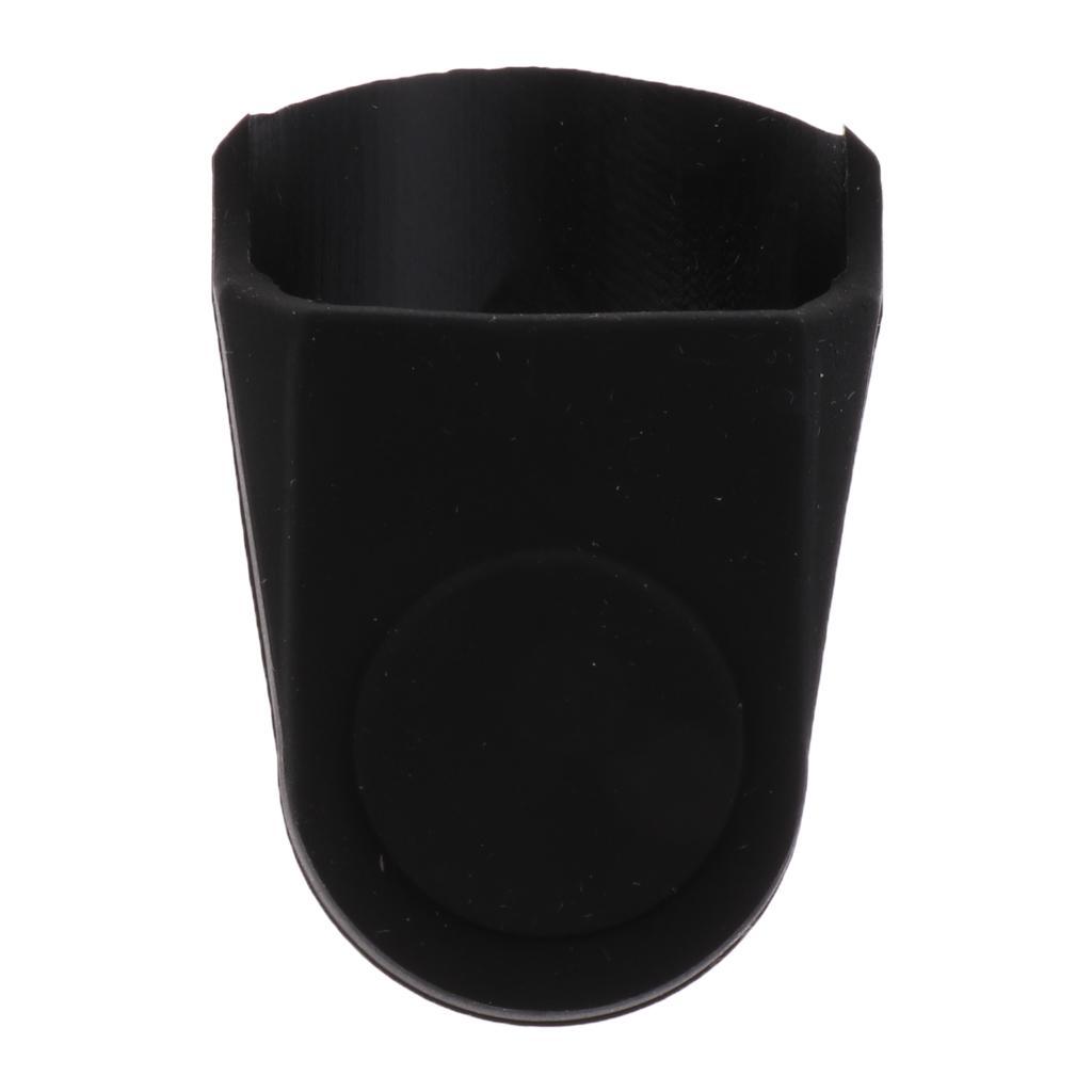 Rubber Clarinet Mouthpiece Cap for Saxophone Buckle Patches Pads Cap Black