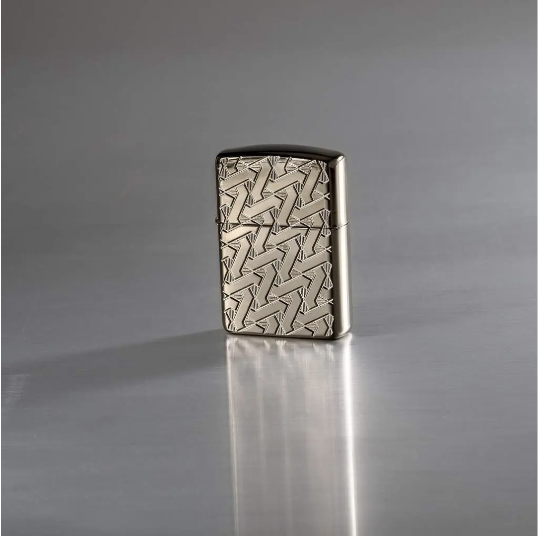 Bật lửa ZIPPO 49173 Armor Geometric Weave Design - Chính hãng 100%