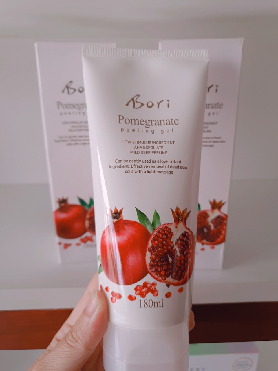 TẨY DA CHẾT BORI VỊ LỰU (180ml)