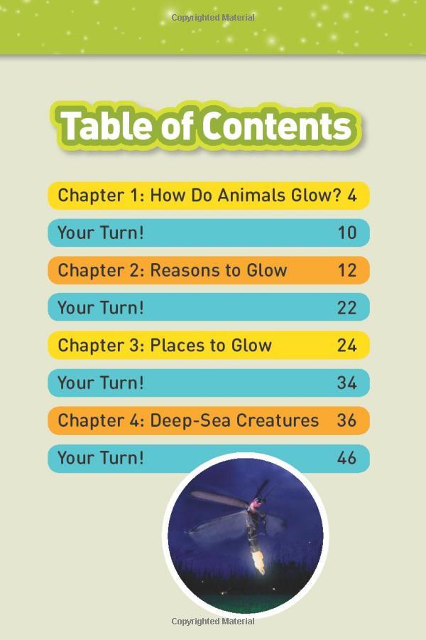 Glowing Animals (L1/Co-Reader) (National Geographic Readers)