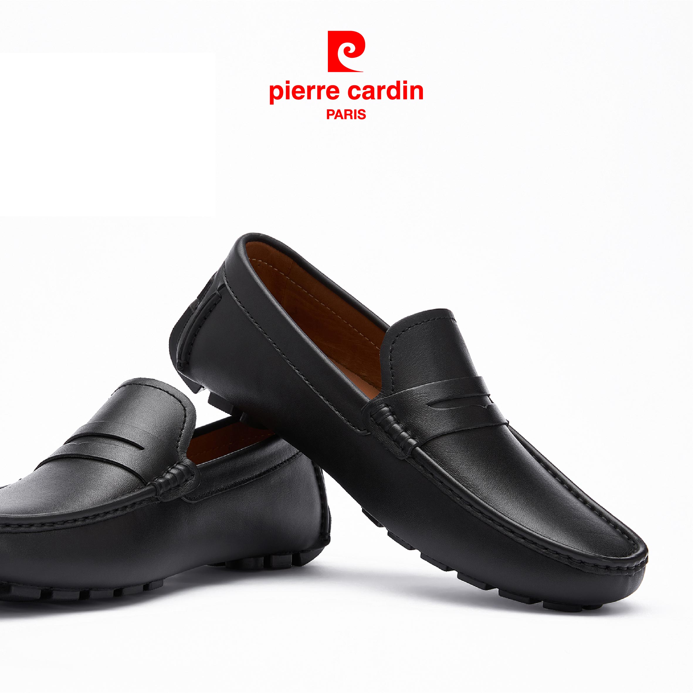 Giày da cao cấp Pierre Cardin PCMFWL 503 - màu đen