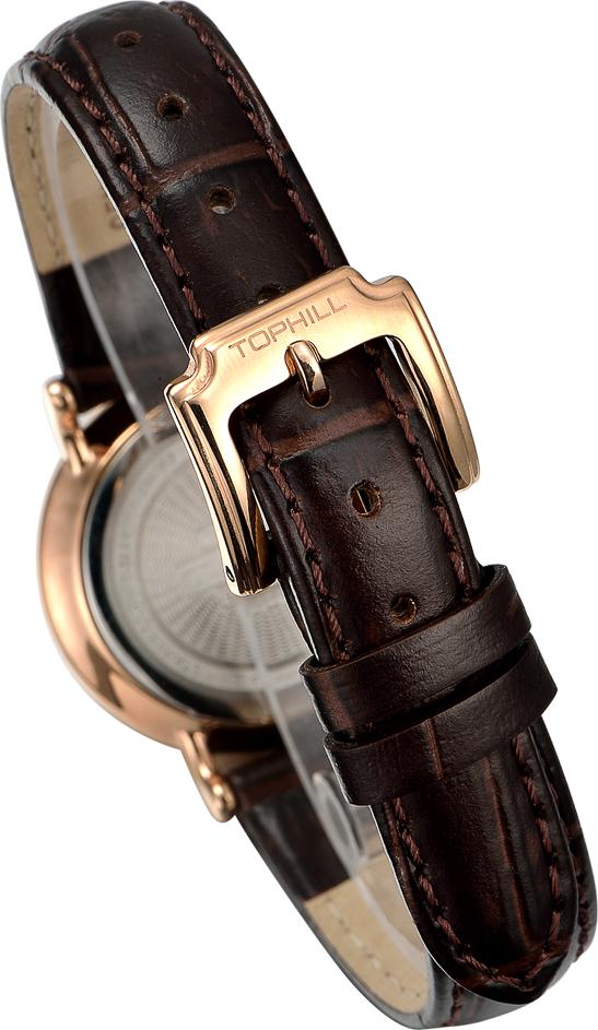 Đồng hồ nữ dây da Thụy Sĩ TOPHILL TA021L.PZ3197