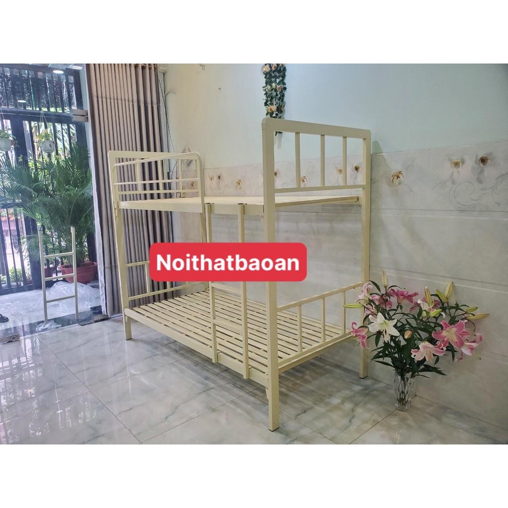 Giường sắt 2 tầng HÔP 30CM X 60CM bảo an