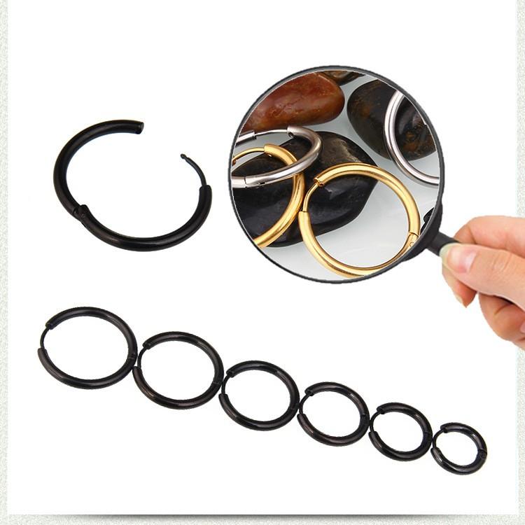 Khuyên tai nam Hàn quốc cực chất inox 316L