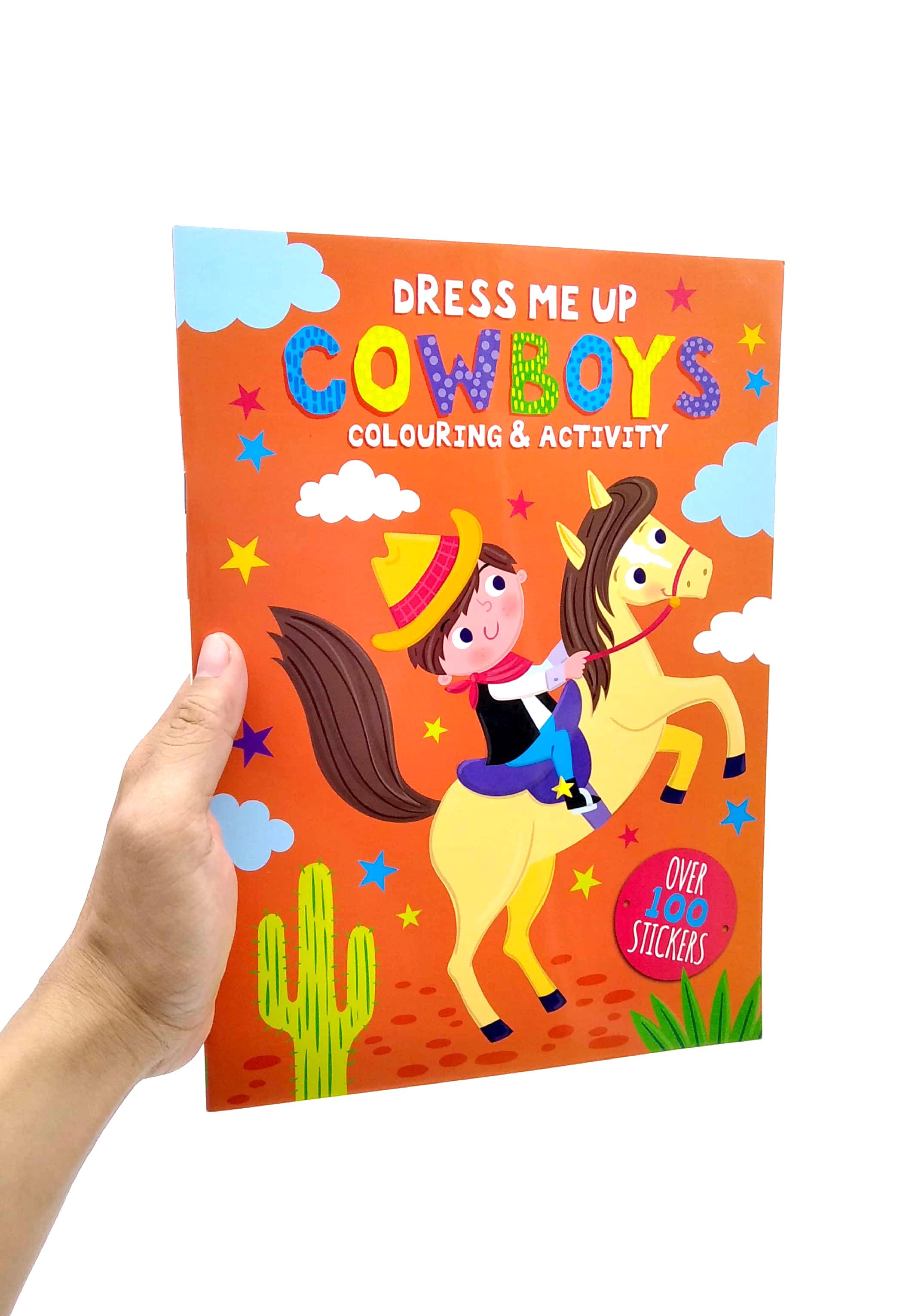 Dress Me Up: Cowboys - Colouring &amp; Activity