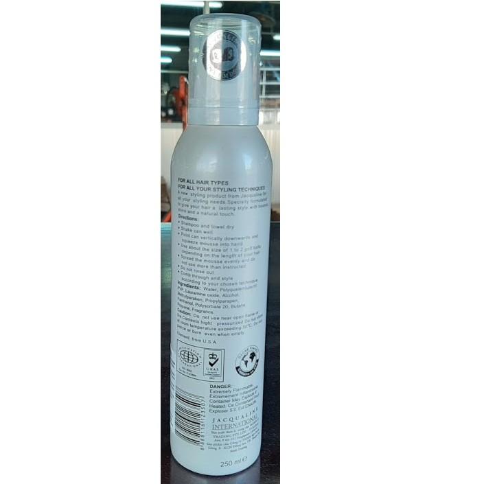 Mousse tạo kiểu tóc Jacqualine 250ml