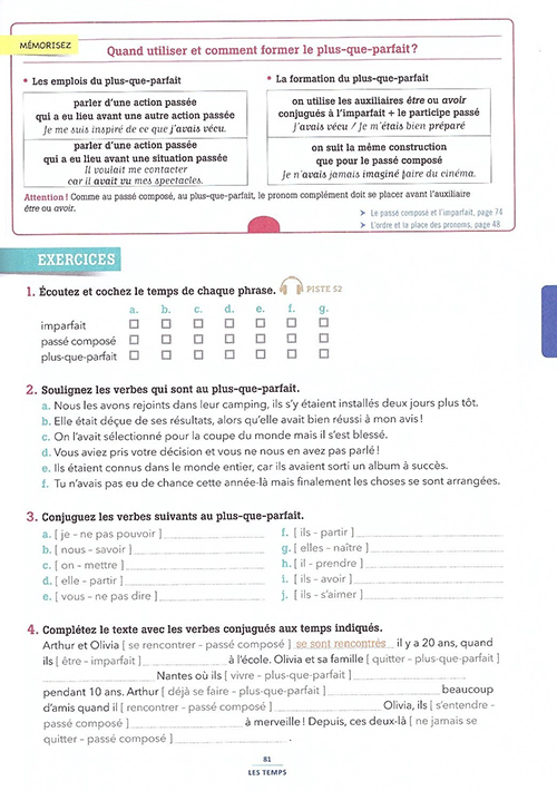 Sách học tiếng Pháp: Grammaire essentielle du francais : Livre + CD B1