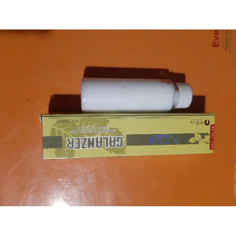 Combo nhuộm xanh rêu kèm oxi trợ dưỡng và găng tay
