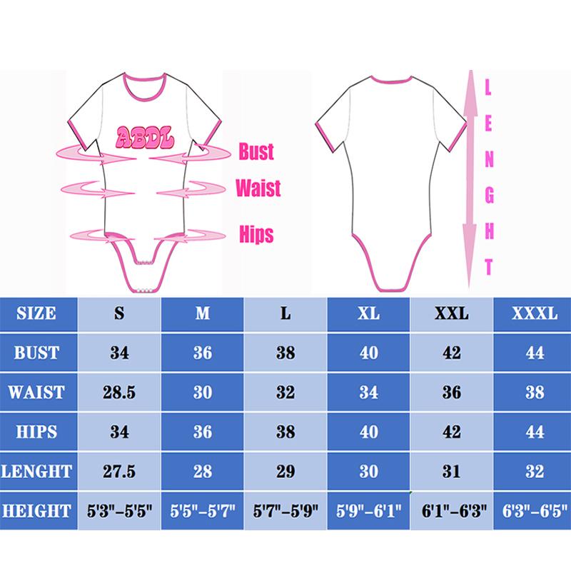 Onesie Ddlg Người Lớn Tã Người Tình Snap Đáy Quần Người Lớn Bé Onesie Bodysuit-Tôi Yêu Bố