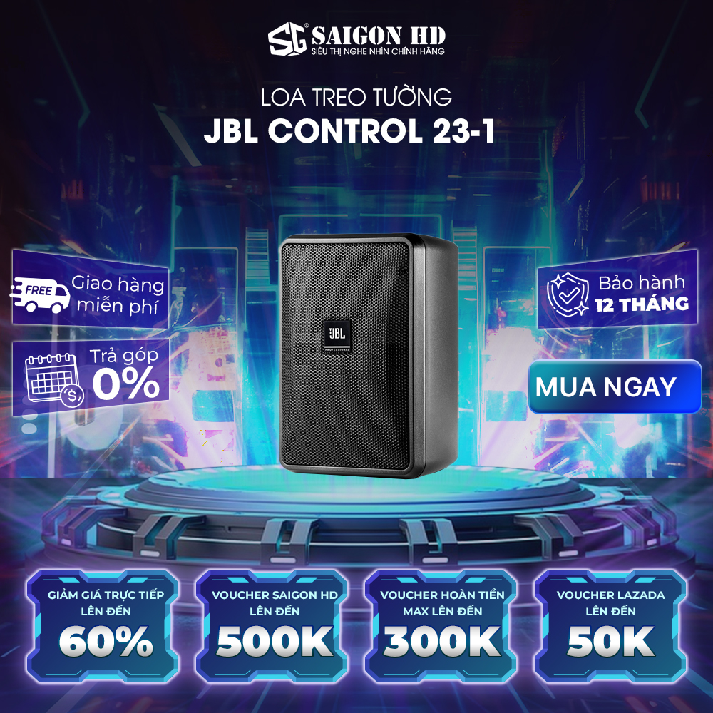 Loa treo tường JBL Control 23-1 | Hàng Chính Hãng (1 Cái)