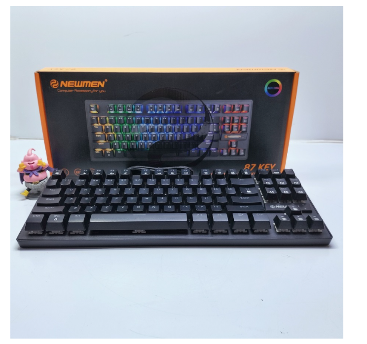 Bàn phím Newmen GAMING GE87 Key (USB/đen) - Hàng chính hãng