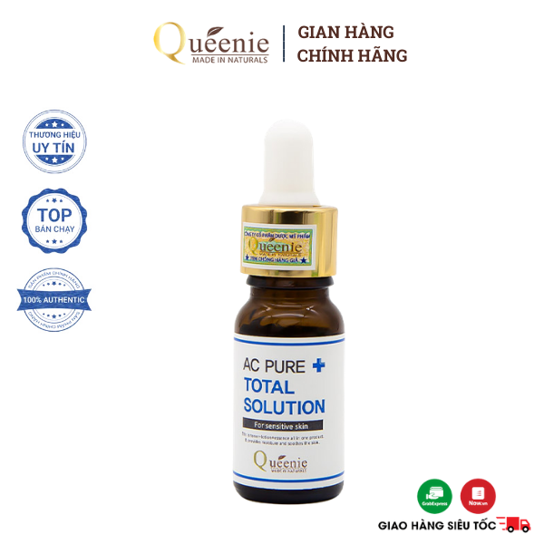 Tinh chất Queenie trải nghiệm giảm mụn ẩn, dưỡng da mịn màng 10ml - Mỹ Phẩm Hàn Quốc