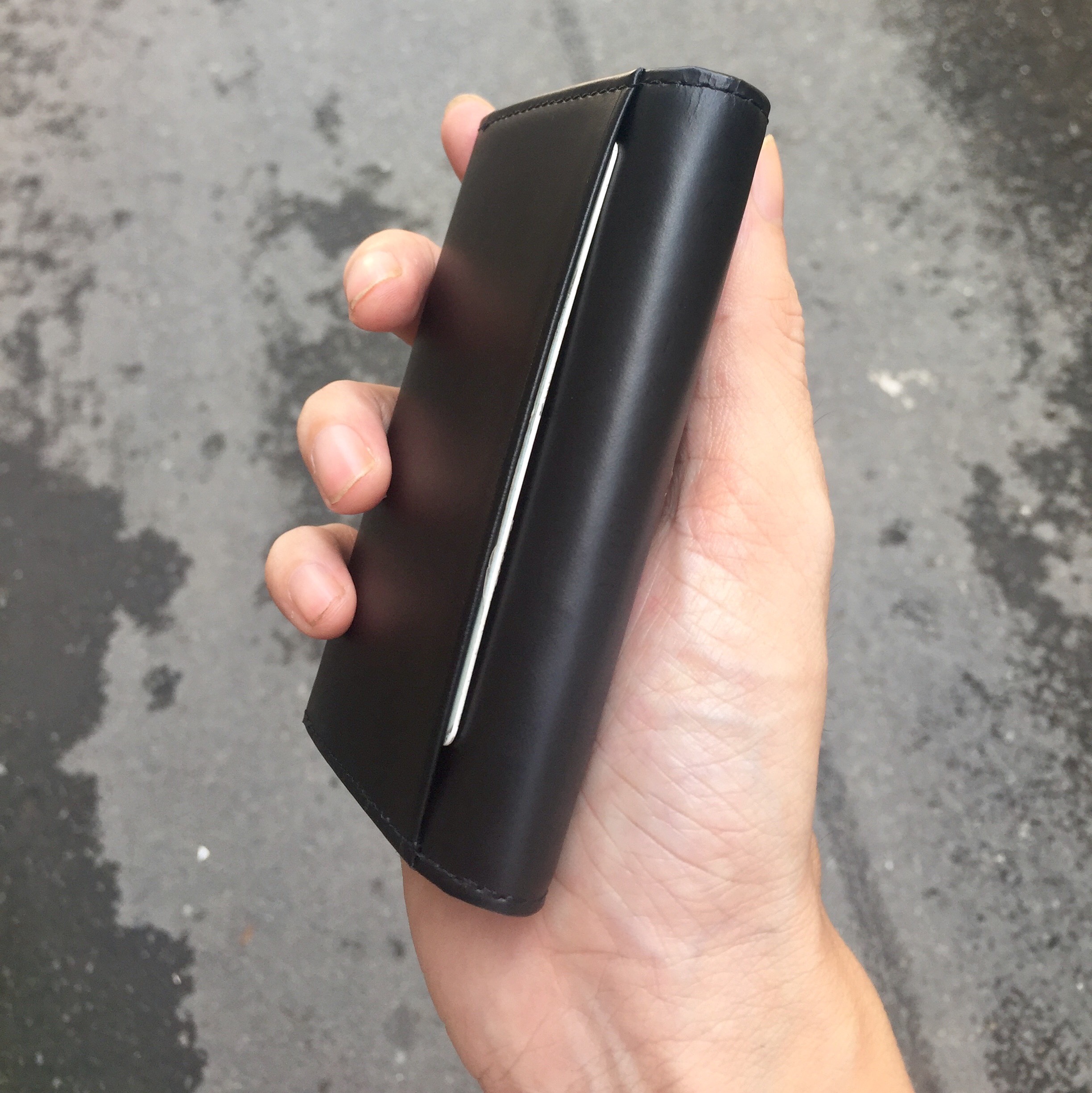 Bóp/ Ví Đựng Thẻ ATM ( Card Holder) Da Bò Cao Cấp, Thiết Kế Tinh Tế, Thời Trang V2 2020 - ORCO (Kích thước 11 cm x 8 cm)