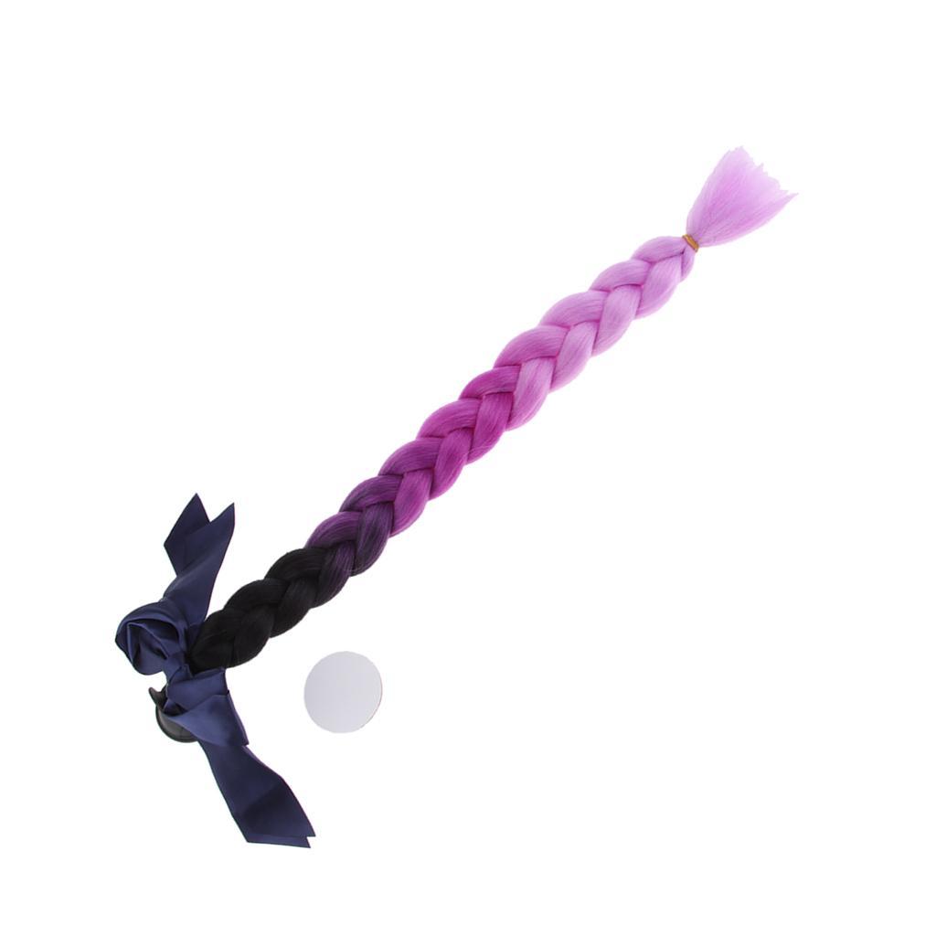 22'' Gradient Ramp Braids /Ponytail Motorbike PC Hair