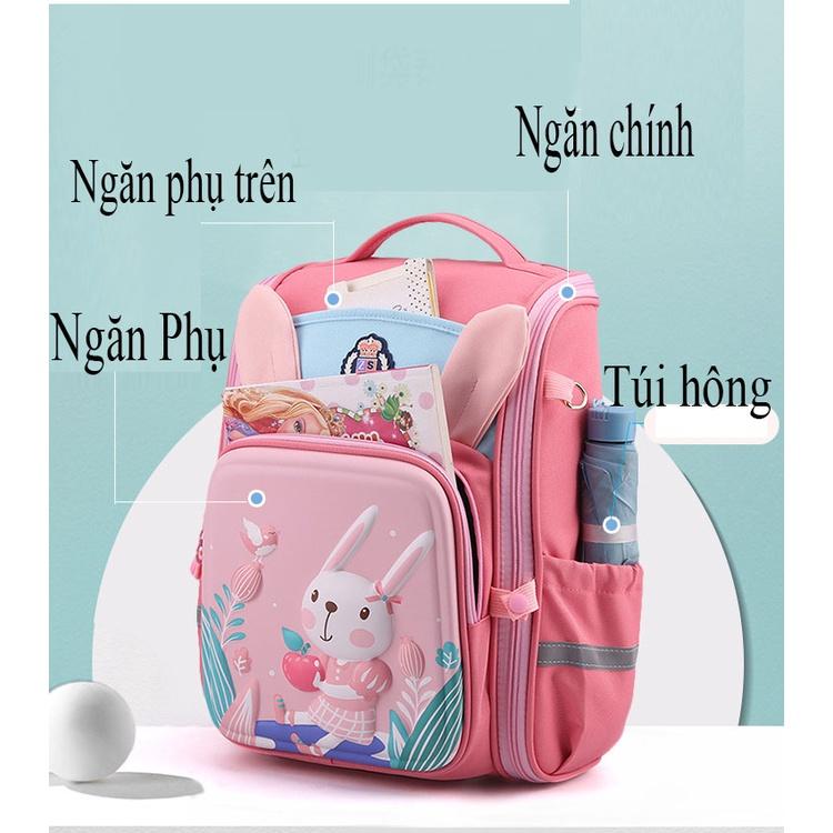 Balo học sinh cấp 1và cấp 2 siêu nhẹ chống gù chống nước cao cấp phong cách mới, cặp chống gù cho bé tiểu học