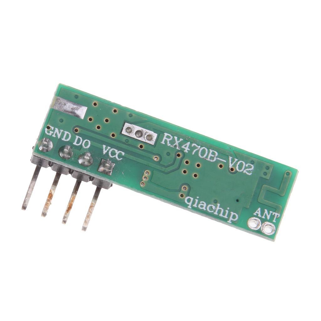 315MHz RF Superheterodyne Wireless Receiver Module Board for , .2V-5V