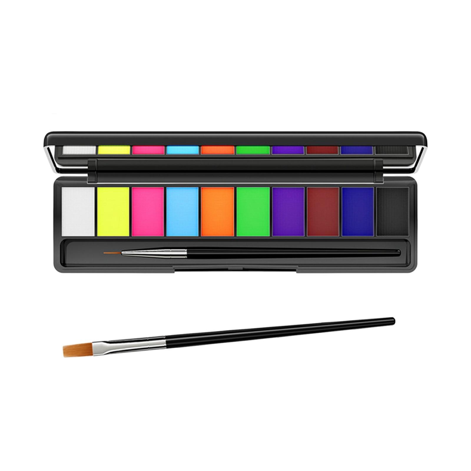Face Painting Palette Water based Paints Face Body Painting Set for Theater Cosplay Costume