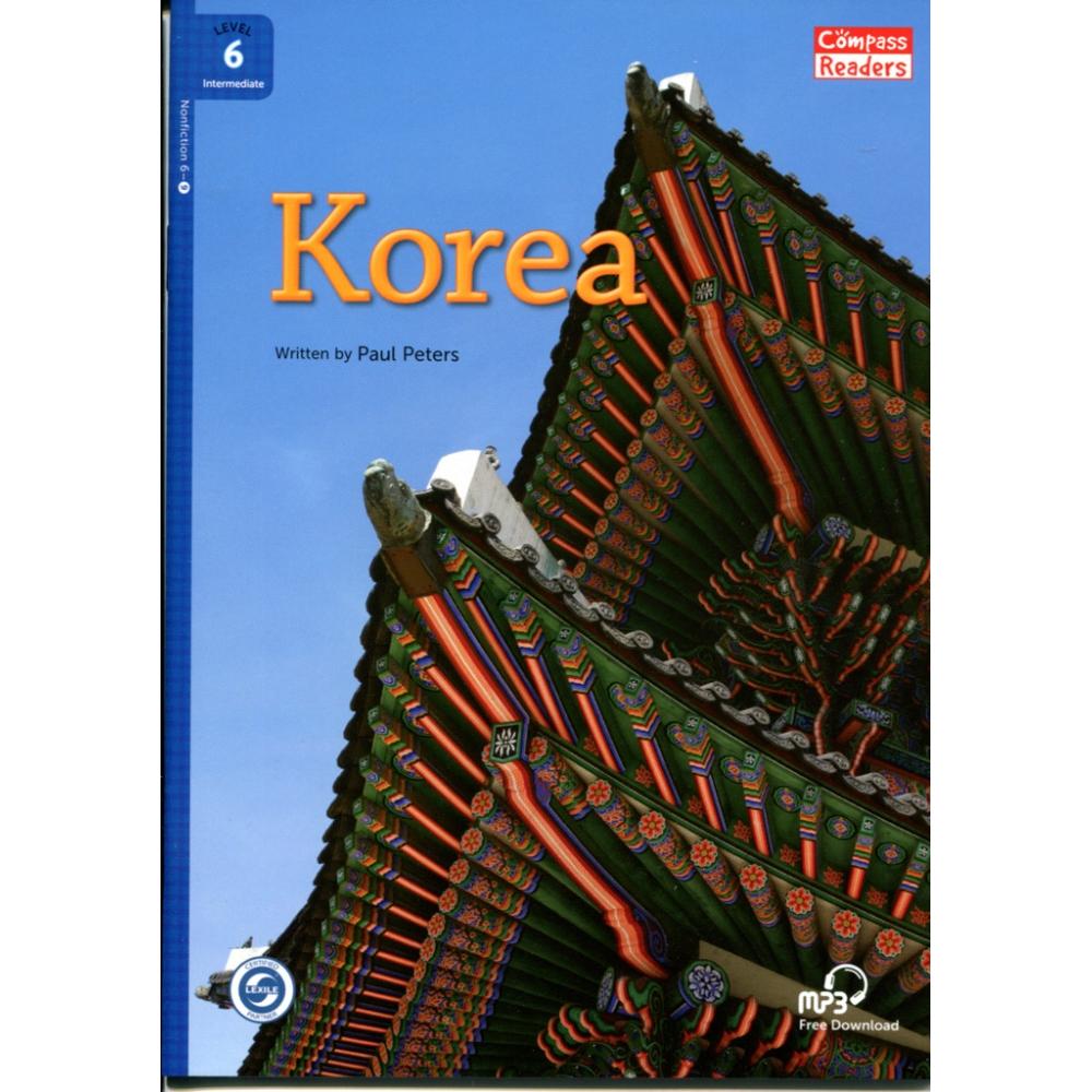 [Compass Reading Level 6-9] Korea - Leveled Reader with Downloadable Audio - Free Audio - Sách chuẩn nhập khẩu từ NXB Compass