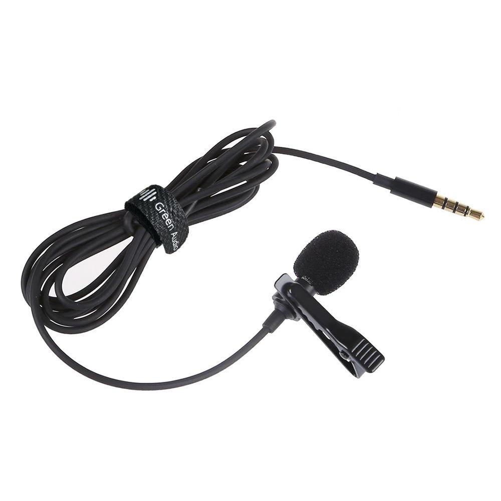 Microphone Condenser Mic có phích cắm 3.5mm Tương thích với iPhone iPad Android điện thoại thông minh DSLR
