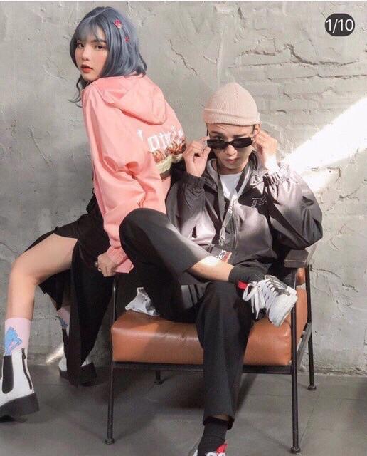 Áo khoác dù nam nữ in homies