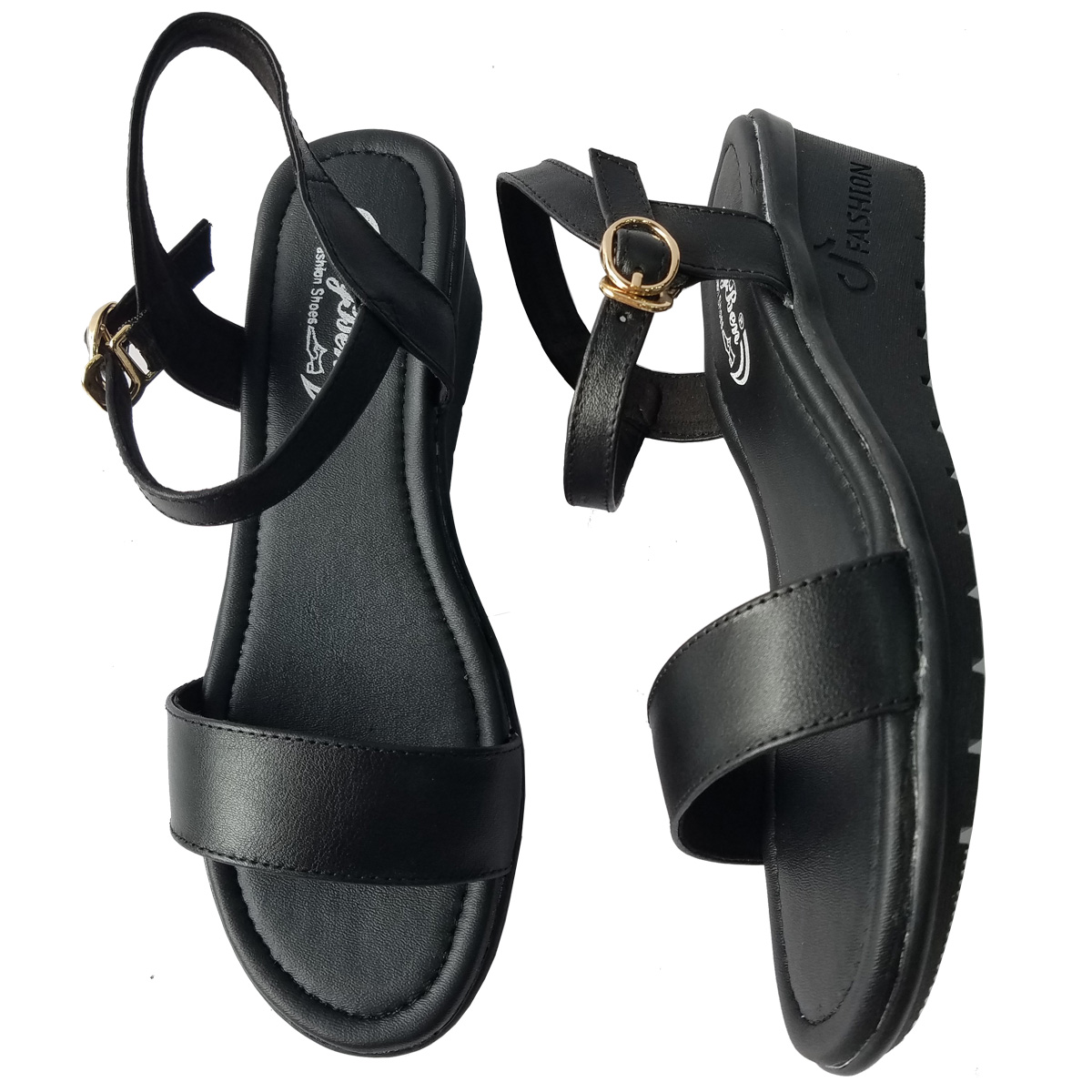 Giày Đế Xuồng Nữ BIGGBEN Da Bò Thật Cao 8 Phân SDX80