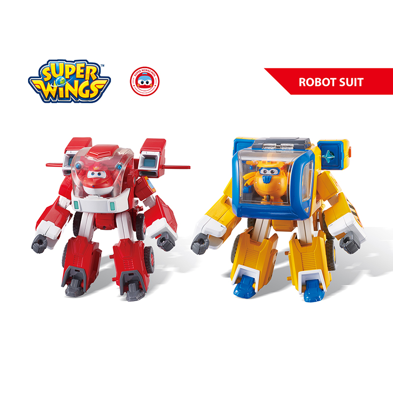 Đồ Chơi Mô Hình SUPERWINGS Robot Biến Hình Kết Hợp Siêu Xe Cứu Hộ Donnie Xây Dựng Nâng YW750322