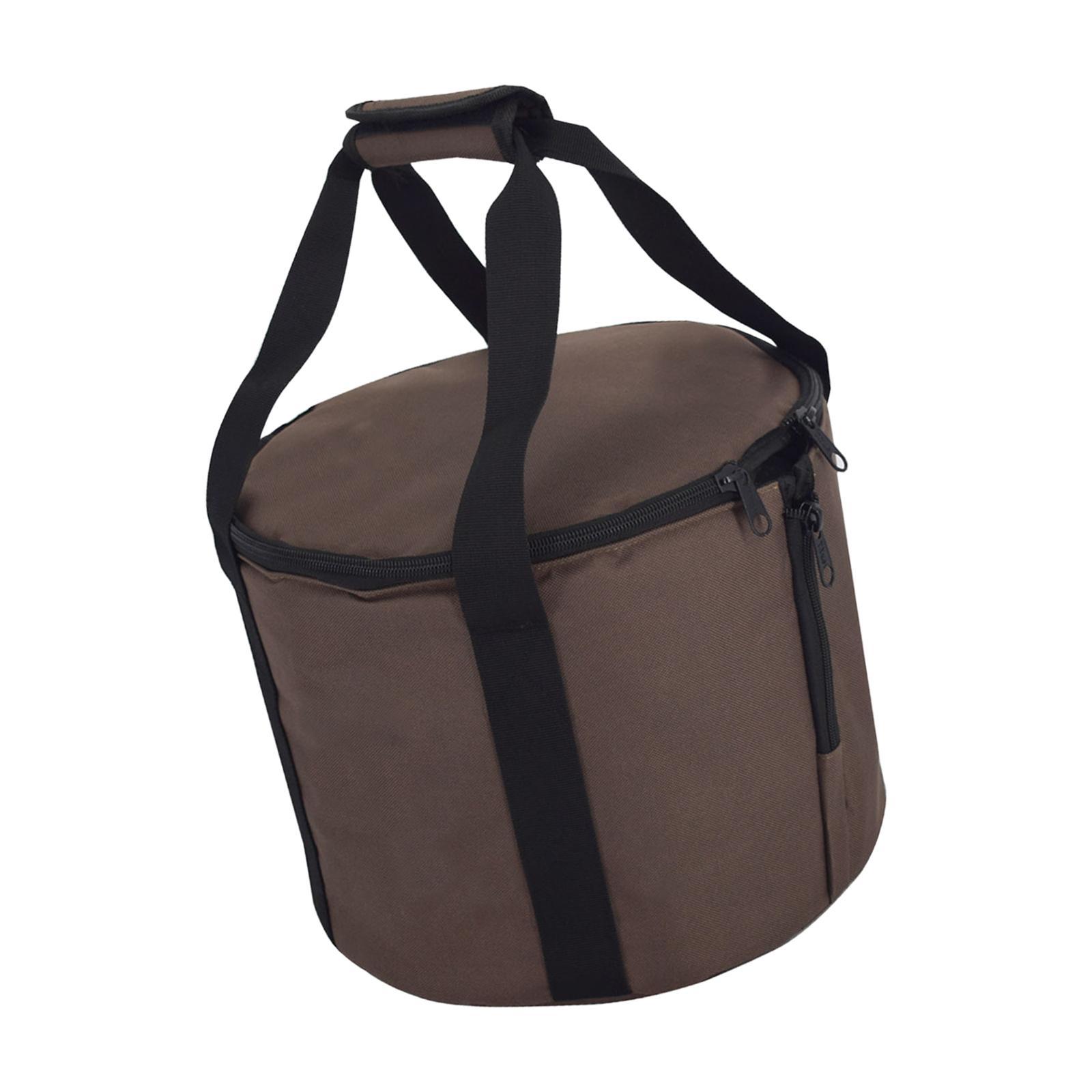 Slow Cooker Bag Soup Pot Storage Handbag Travel Carrier Kitchen Pot Organizer for Camping