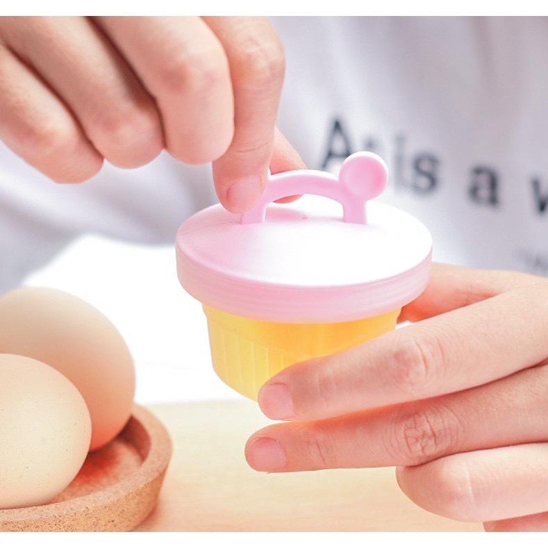 Bộ Khuôn hấp trứng, làm đậu hũ, làm bánh flan, pudding cho bé