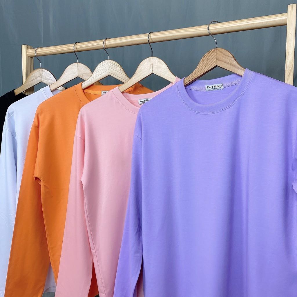 Áo Thun Tay Dài HY KOREA Form Rộng Unisex, Gấu Give Atry 153.