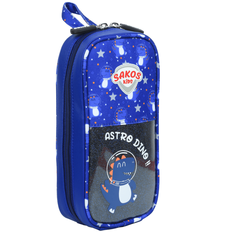 Bóp Đa Năng Đựng Bút Viết, Dụng Cụ SAKOS SHINE CASE - Họa Tiết Dễ Thương, Chống Thấm