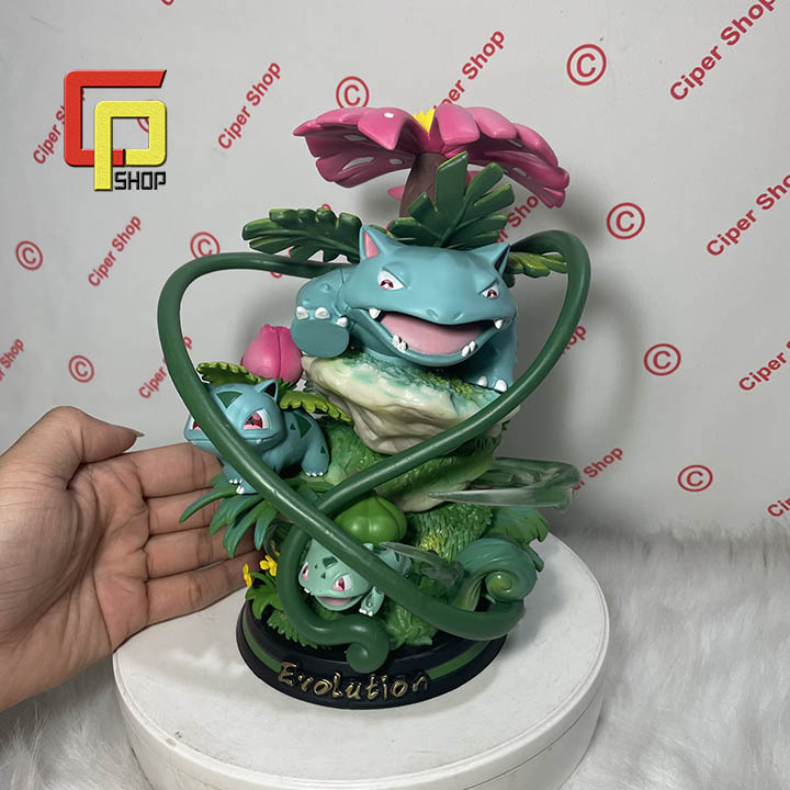 Mô hình Bulbasaur - Có đèn led - Figure Bulbasaur Pokemon - Mô hình Pokemon