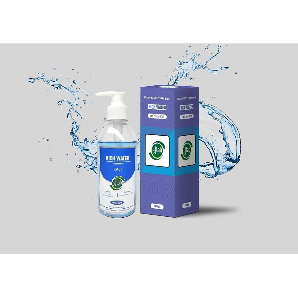 Dung dịch bổ xung K cho cây thủy sinh - Jlab Rich Water