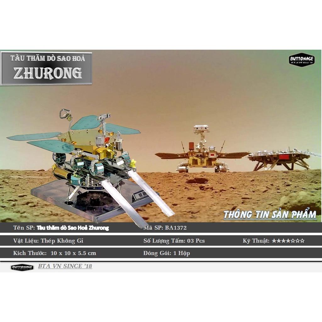 Mô Hình Lắp Ráp 3d Tàu thăm dò Sao Hoả Zhurong