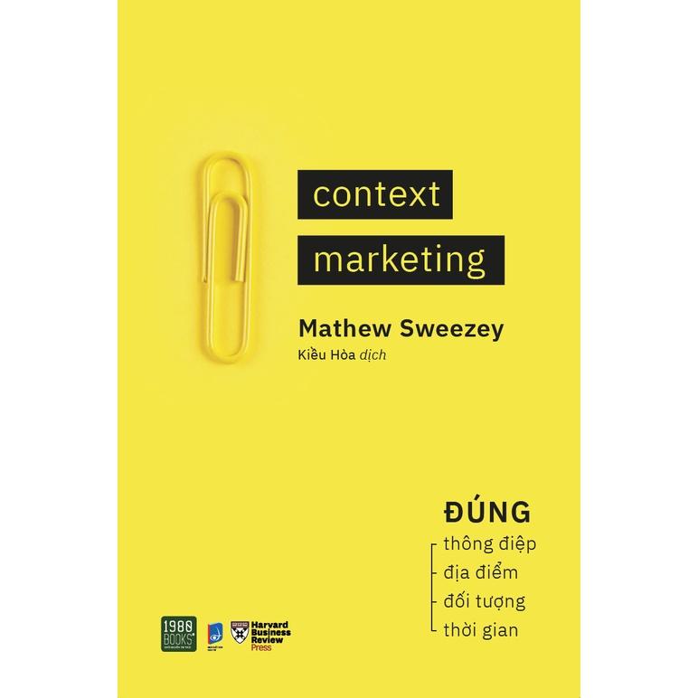 Hình ảnh Combo 2 Cuốn Marketing Trong Cuộc Cách Mạng Công Nghệ 4.0 + Context Marketing Books - Bản Quyền