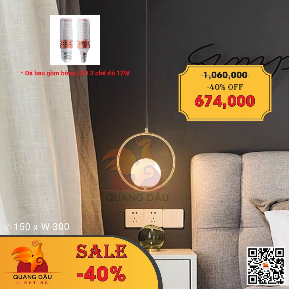 Đèn thả trần hiện đại