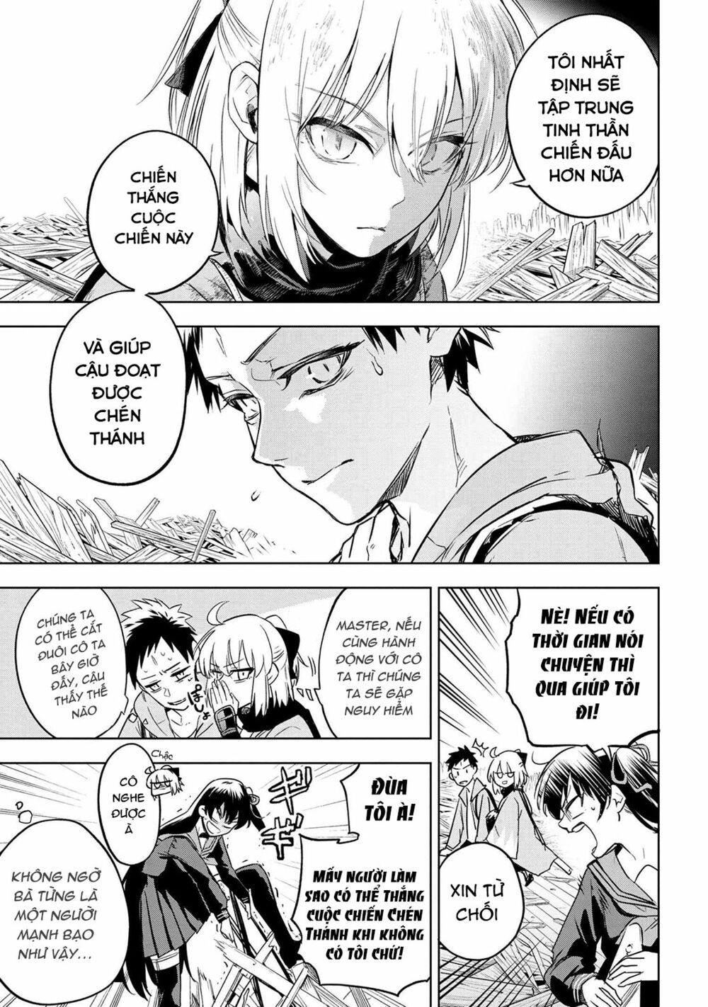 Fate/Type Redline - Truyền Kỳ Về Chén Thánh Đế Đô chapter 3.1 9