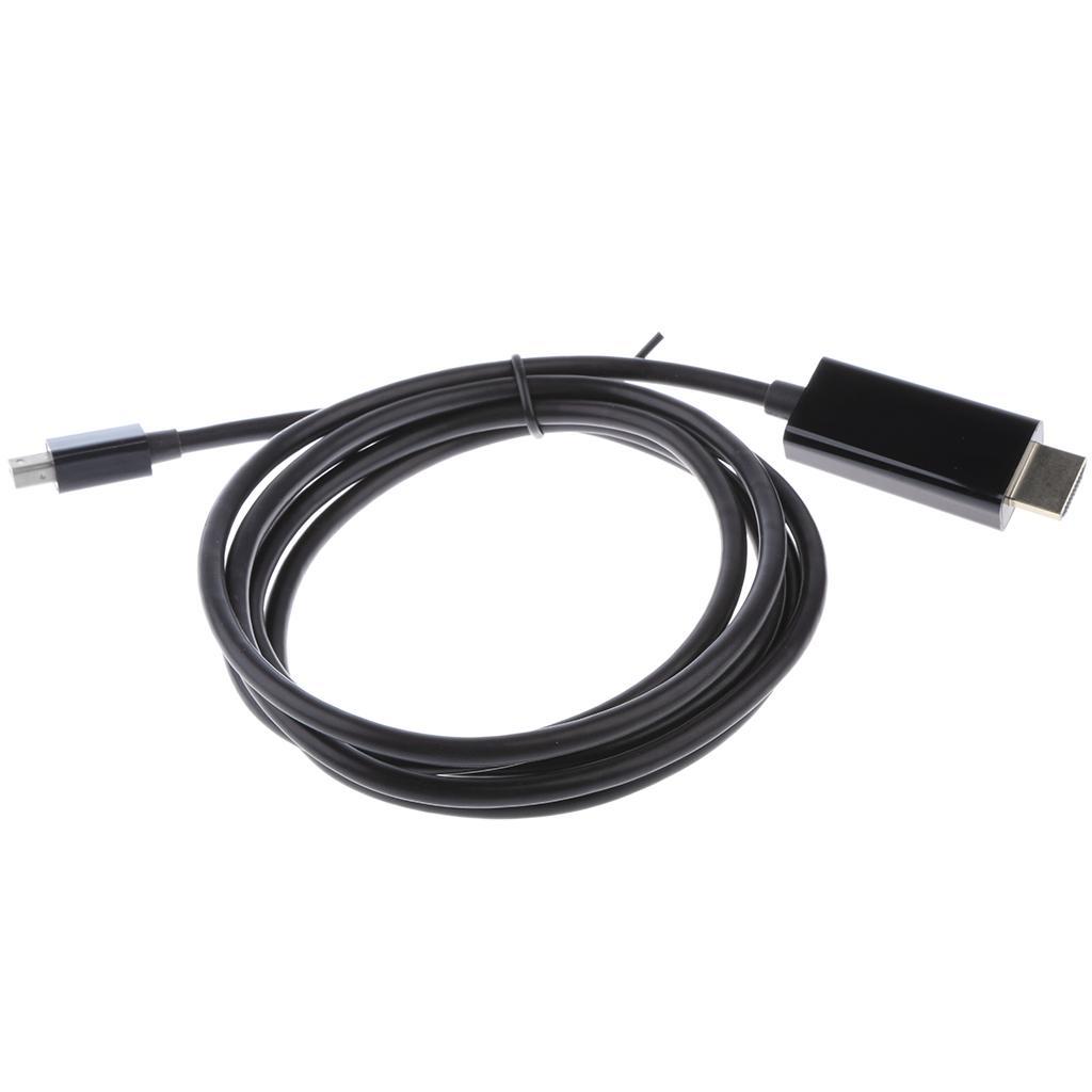 1080P 1.8M/6FT Mini DP  () to  HDTV Cable