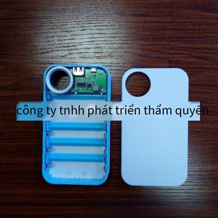 Phong Cách Mới Nhất Mới Tư Nhân Mẫu Không Hàn Sạc Nhanh Hai Chiều DIY Bộ Nguồn Điện Di Động 5 Phần 18650 Sạc Vỏ Kho Báu