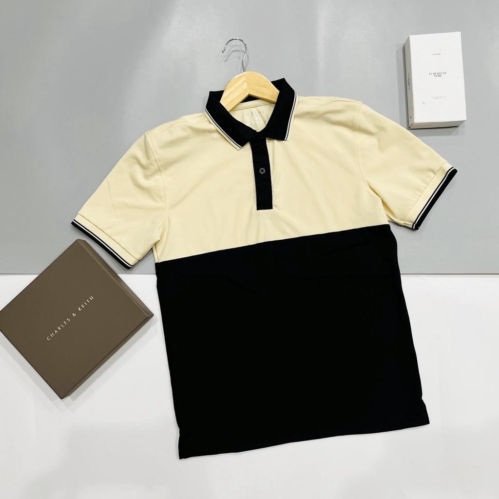 Áo thun nam, áo phông POLO có cổ phối viền CAO CẤP thiết kế phong cách lịch lãm và trẻ trung, chất vải cotton dày dặn, k