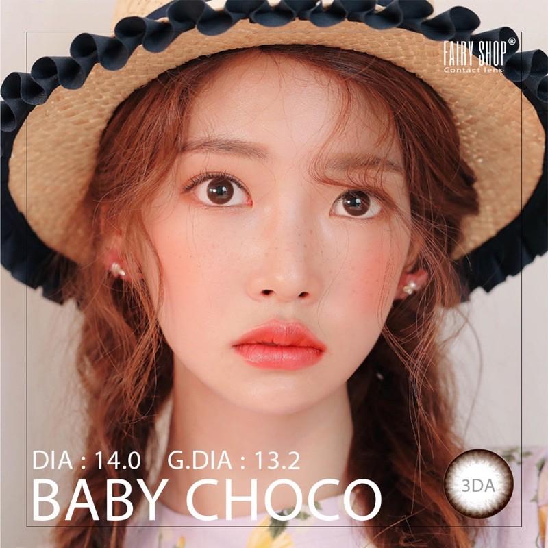 Kính áp tròng Baby Choco 3Da choco 14.0mm - FAIRY SHOP CONTACT LENS