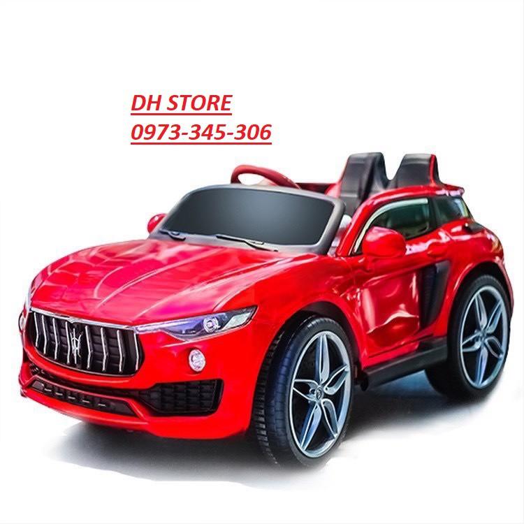 Xe ô tô điện trẻ em cao cấp MASERATI KUPAI-2021 4 động cơ 2 chỗ Bình Ắc Quy 12V7A - DH STORE