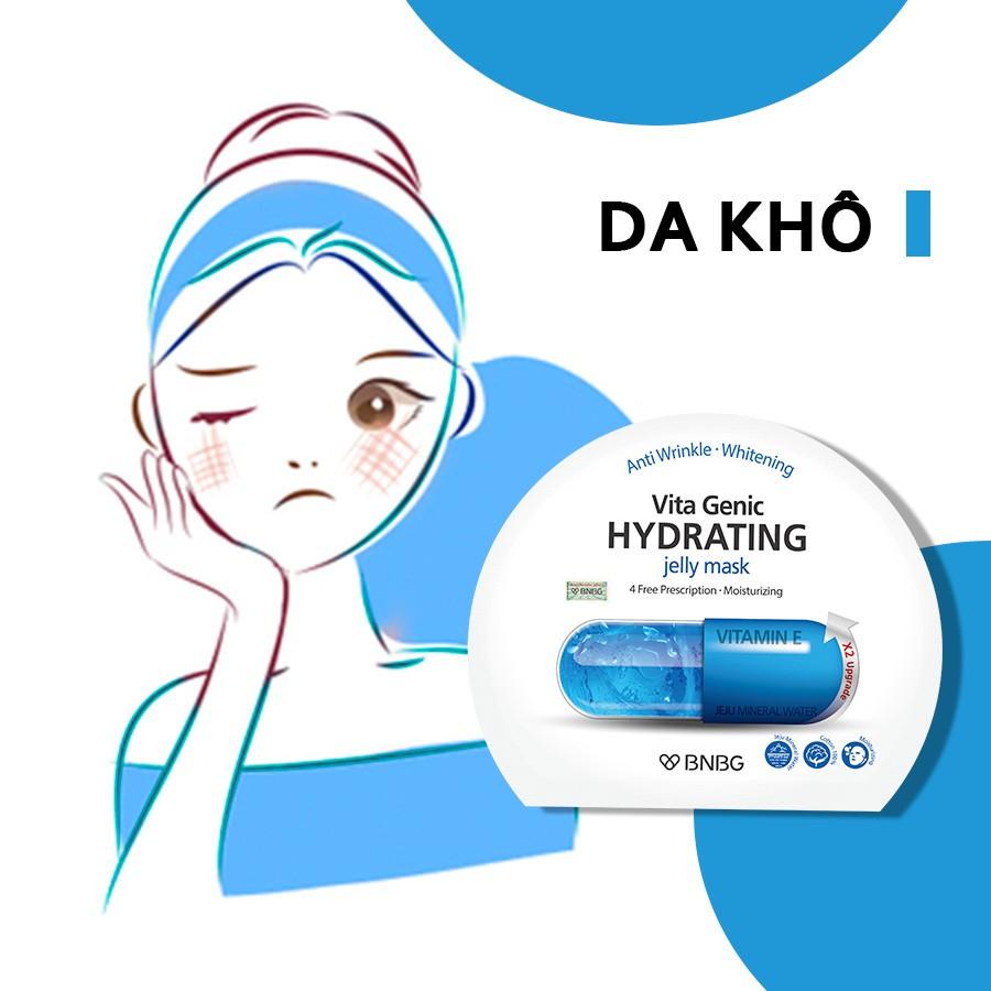 Mặt nạ giấy cấp nước dưỡng ẩm da mềm mượt, căng bóng BNBG Vita Genic Hydrating Jelly Mask 30ml