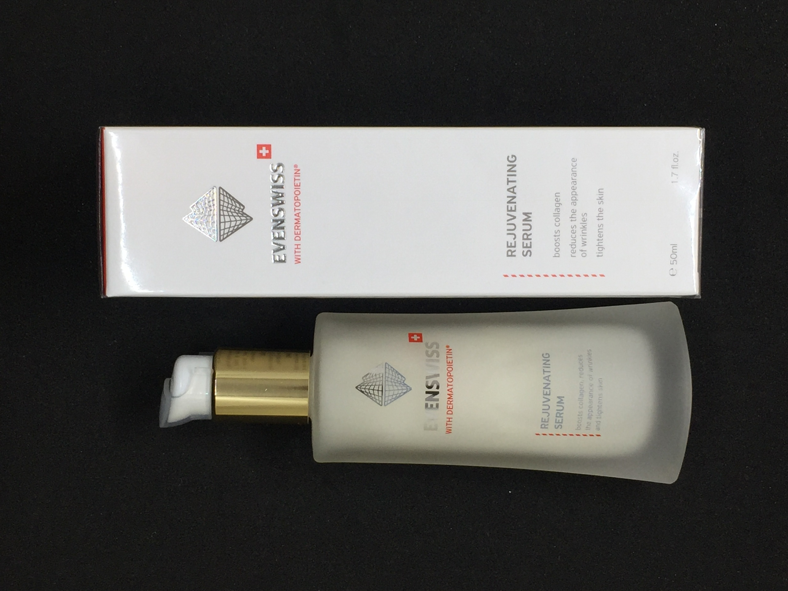 Serum Chống Lão Hóa Và Giảm Nếp Nhăn - EVENSWISS REJUVENATING SERUM từ Thụy Sĩ 20ml