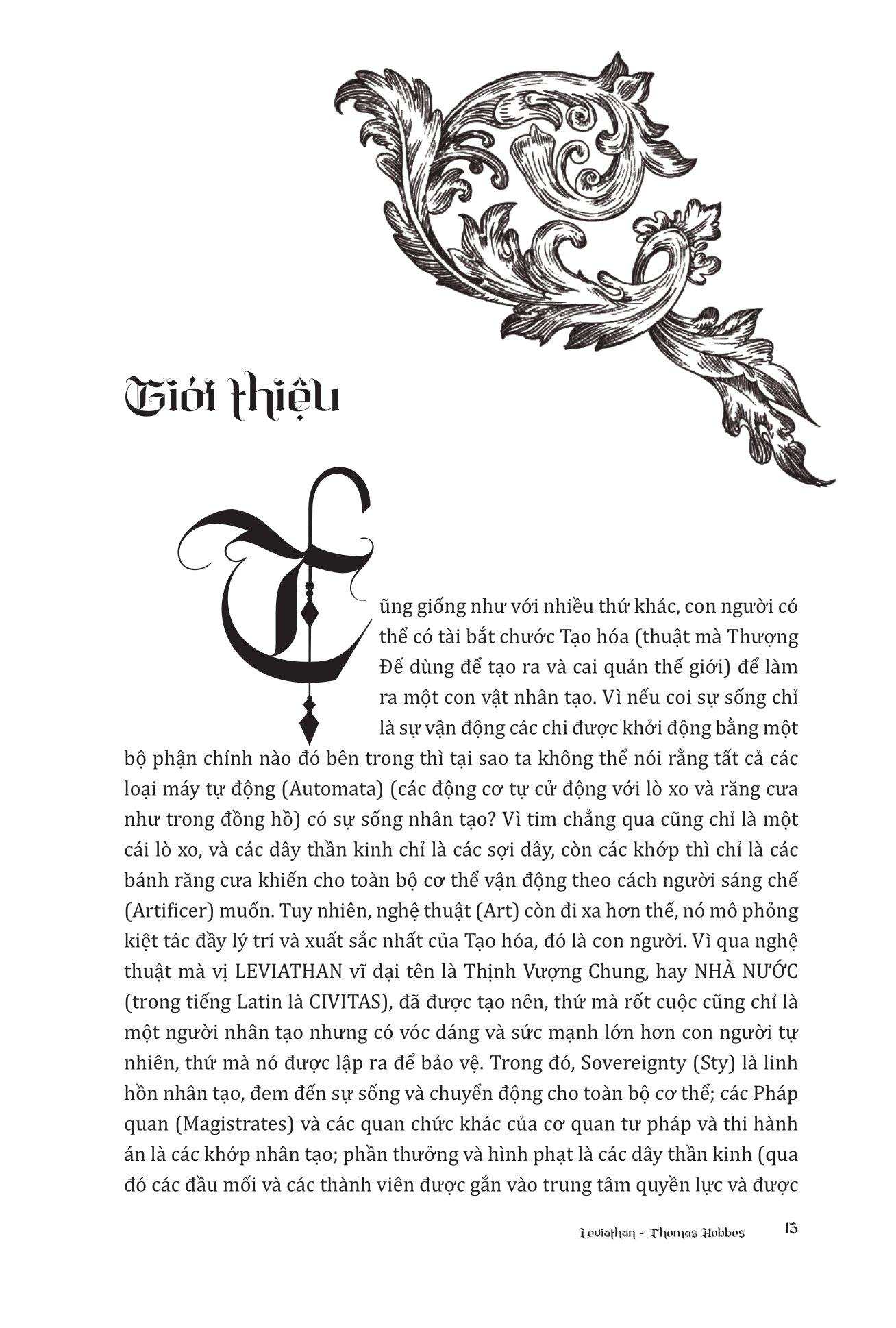 Leviathan - Tác Phẩm Triết Học Kinh Điển