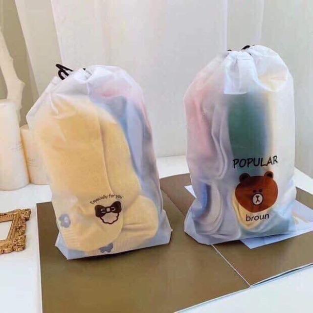 Set 10 Đôi Tất Cổ Chân Hình Gấu