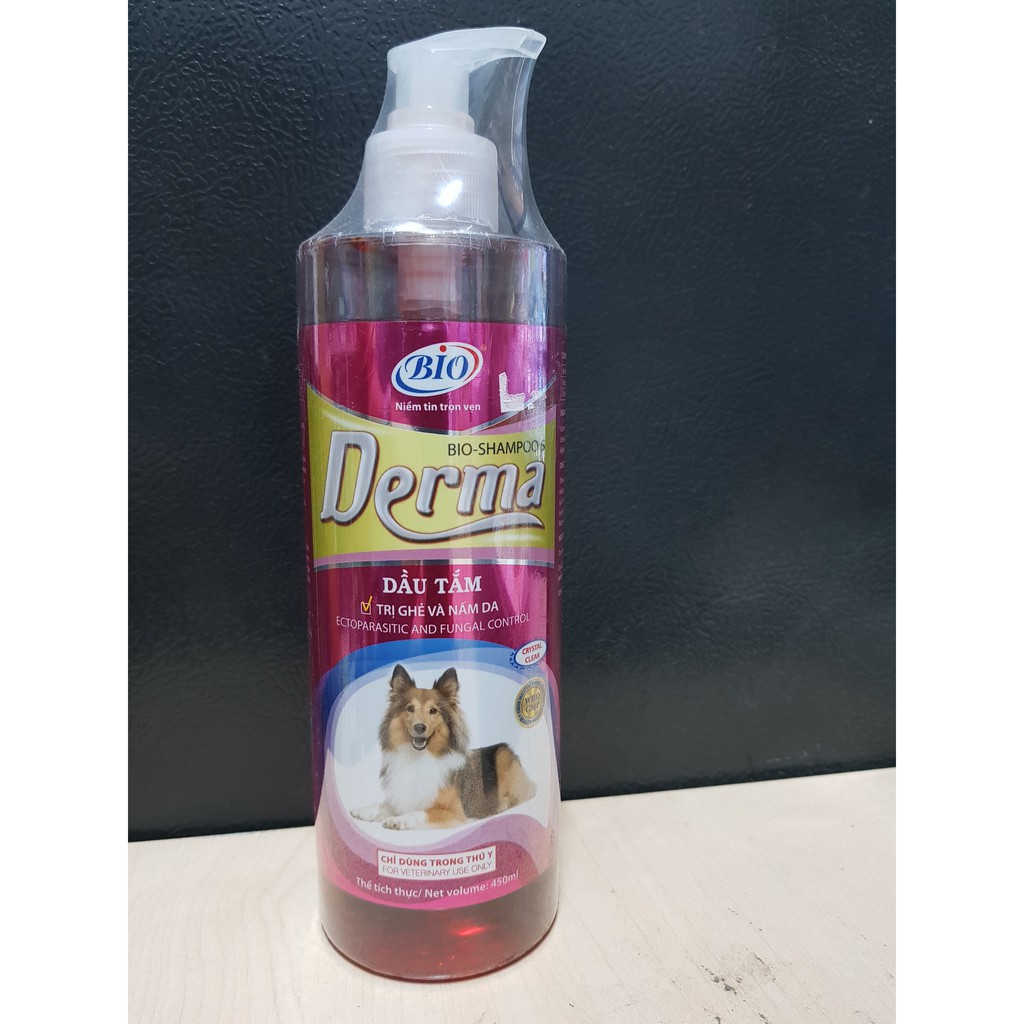 SỮA TẮM CHO CHÓ Bio Derma Trị Ghẻ và Nấm Da Gây Nên Triệu Chứng Hôi Lông Rụng Lông