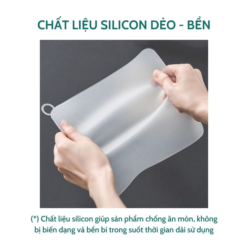 Miếng silicon khử mùi cống thoát nước, ngăn mùi hôi hoàn toàn, ngăn côn trùng bò từ dưới cống lên