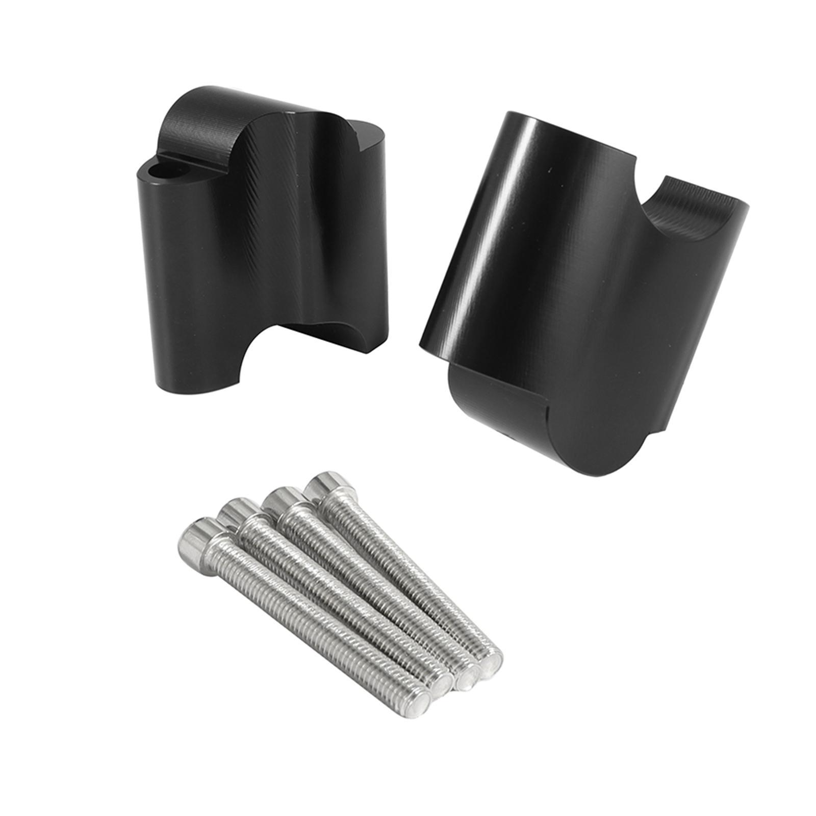 Handlebar Riser Mount Clamp XL 1200X Black