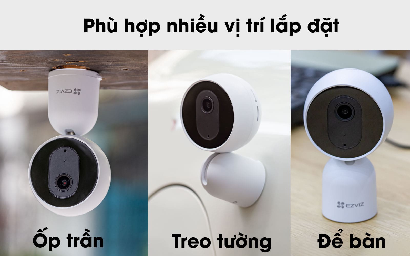 Camera EZVIZ C1T đàm thoại hai chiều, phát hiện chuyển động - Hàng chính hãng