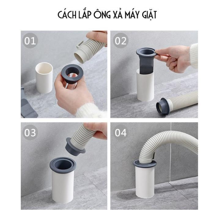 Set 2 Ống chặn mùi hôi cống, chống côn Trùng nhà vệ sinh 2021